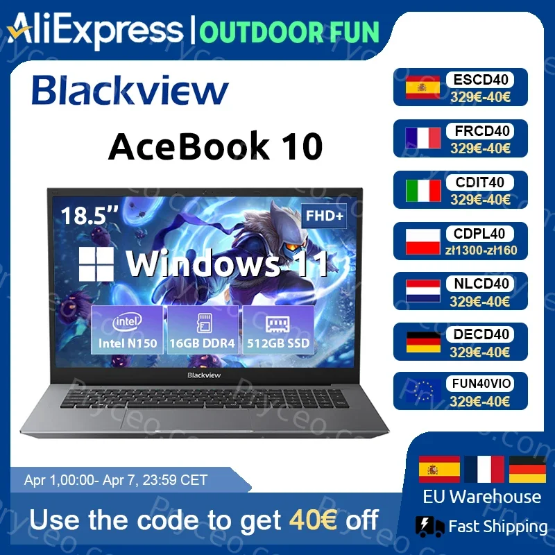 Blackview AceBook 10